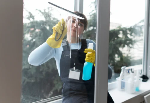 Nettoyage de vitres intérieures et extérieures à Chaveroche
